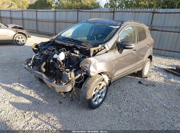 MAJ6S3GL8MC437051 2021 FORD ECOSPORT Gray Przód lewy