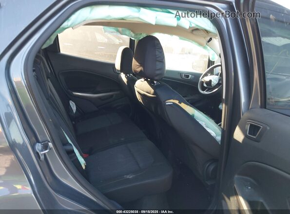 MAJ6S3GL8MC437051 2021 FORD ECOSPORT Gray Widok naklejki z numerem VIN