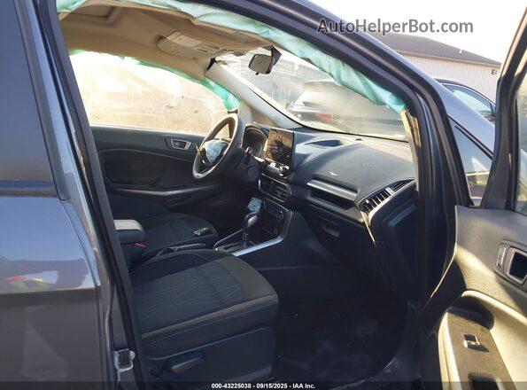 MAJ6S3GL8MC437051 2021 FORD ECOSPORT Gray Widok wnętrza z przodu