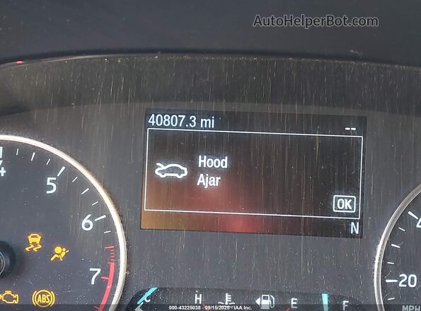 MAJ6S3GL8MC437051 2021 FORD ECOSPORT Gray Widok tylnych siedzeń
