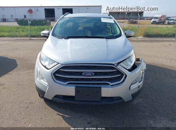 MAJ6S3GL9LC345199 2020 FORD ECOSPORT Silver Սարքավորումների վահանակի տեսք