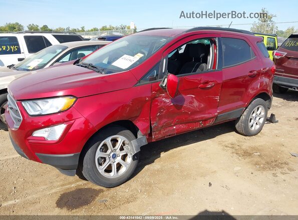 MAJ6S3GL9MC456112 2021 FORD ECOSPORT Red 