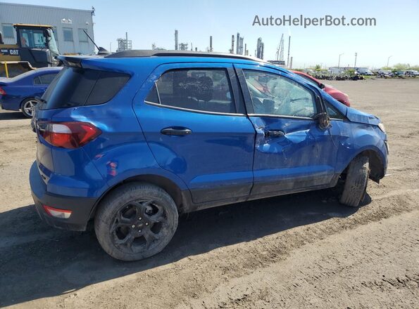 MAJ6S3JL1MC412985 2021 FORD ECOSPORT Blue უკანა მარჯვენა