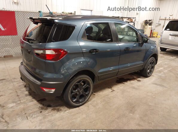 MAJ6S3JL2MC455389 2021 FORD ECOSPORT Blue უკანა მარჯვენა
