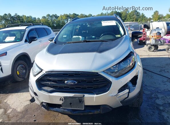 MAJ6S3JL4LC320493 2020 FORD ECOSPORT Silver Вид щитка приладів