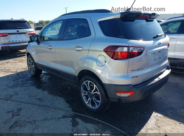 MAJ6S3JL4LC320493 2020 FORD ECOSPORT Silver Задня ліва чверть