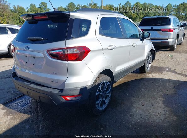 MAJ6S3JL4LC320493 2020 FORD ECOSPORT Silver Задня права чверть