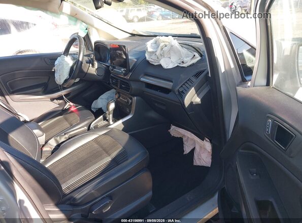MAJ6S3JL4LC320493 2020 FORD ECOSPORT Silver Вид салону спереду