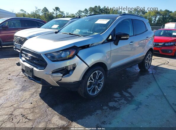 MAJ6S3JL4LC320493 2020 FORD ECOSPORT Silver Передня ліва чверть