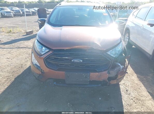 MAJ6S3JL5LC338274 2020 FORD ECOSPORT Оранжевый Вид спереди