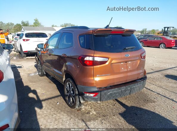 MAJ6S3JL5LC338274 2020 FORD ECOSPORT Оранжевый Задняя левая четверть