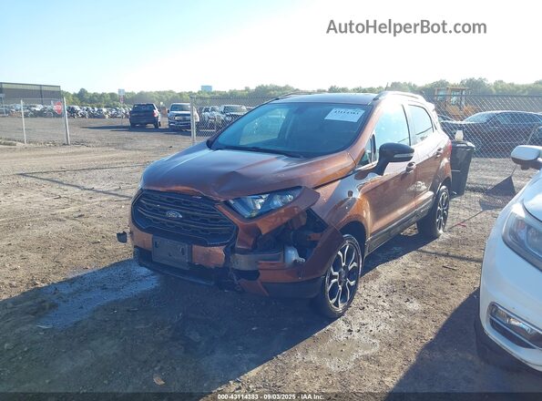 MAJ6S3JL5LC338274 2020 FORD ECOSPORT Оранжевый Передняя левая четверть