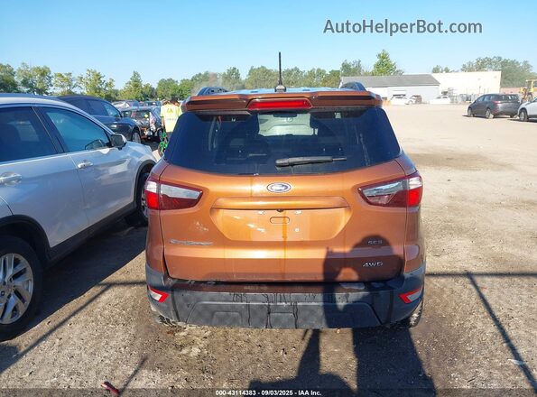 MAJ6S3JL5LC338274 2020 FORD ECOSPORT Оранжевый 