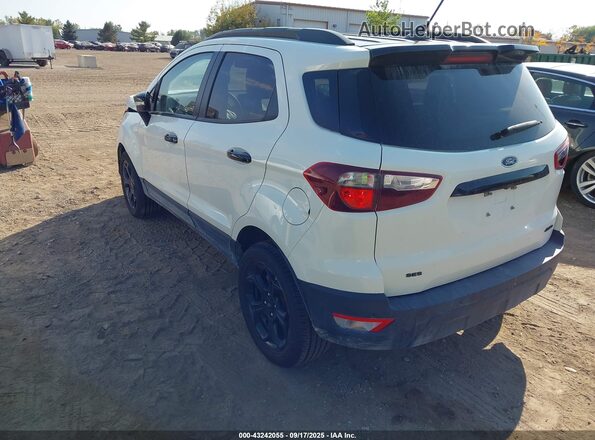 MAJ6S3JL6MC403814 2021 FORD ECOSPORT Белый Задняя левая четверть