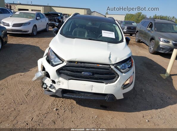 MAJ6S3JL6MC403814 2021 FORD ECOSPORT Белый Вид спереди