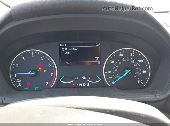 MAJ6S3JL6MC403814 2021 FORD ECOSPORT Белый Вид задних сидений