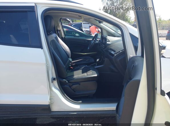 MAJ6S3JL9LC317170 2020 FORD ECOSPORT White წინა სალონის ხედი