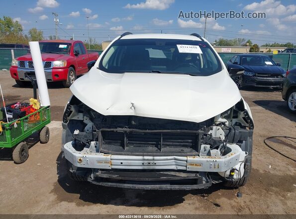 MAJ6S3JL9LC317170 2020 FORD ECOSPORT White უკანა სალონის ხედი
