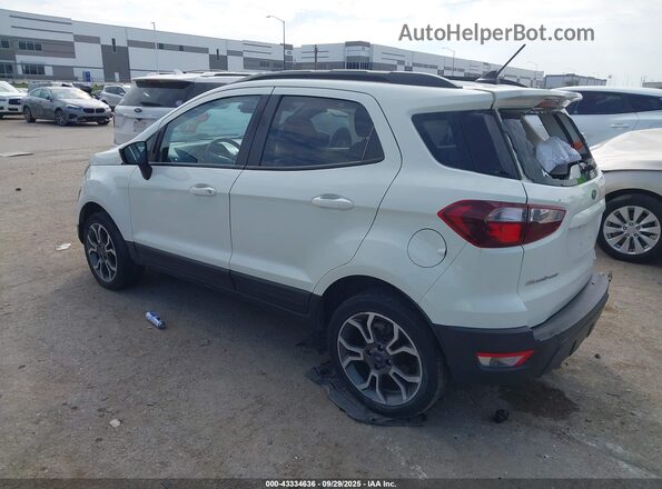 MAJ6S3JL9LC371441 2020 FORD ECOSPORT Белый Задняя левая четверть