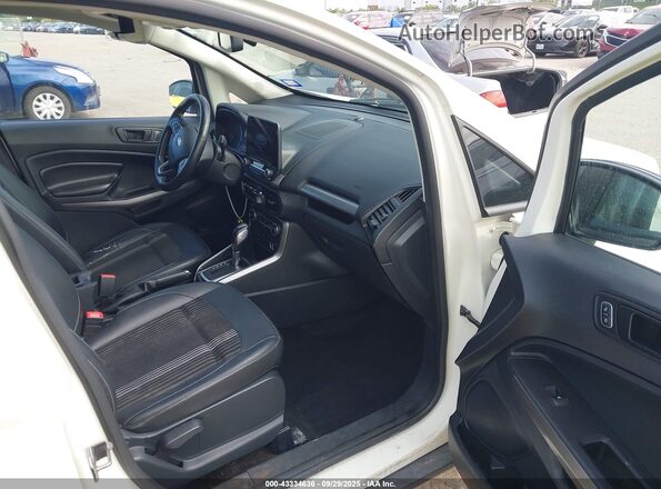 MAJ6S3JL9LC371441 2020 FORD ECOSPORT Белый Вид салона спереди