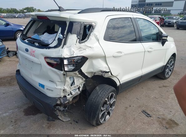 MAJ6S3JL9LC371441 2020 FORD ECOSPORT Белый Задняя правая четверть