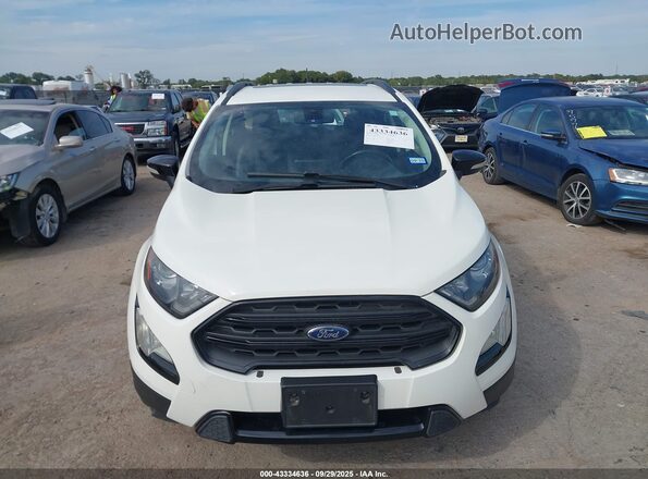 MAJ6S3JL9LC371441 2020 FORD ECOSPORT Белый Вид щитка приборов