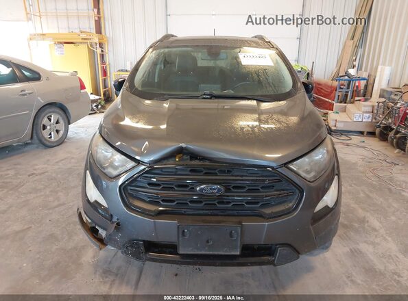 MAJ6S3JLXLC365292 2020 FORD ECOSPORT Gray Widok z przodu