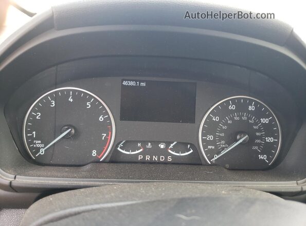 MAJ6S3KL2LC360831 2020 FORD ECOSPORT Black ხელსაწყოთა პანელის ხედი