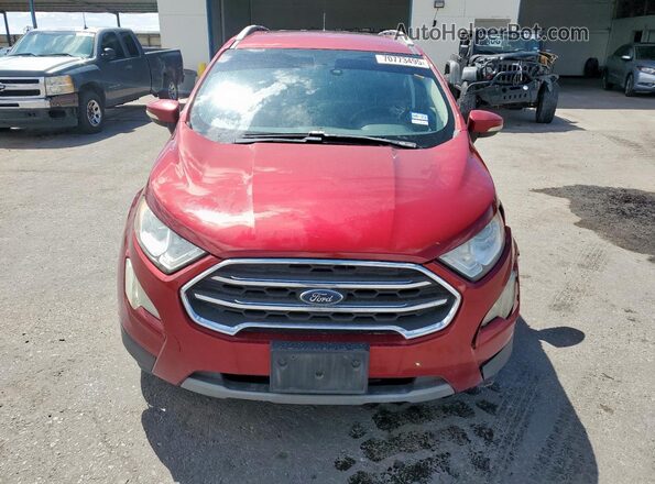 MAJ6S3KL5LC376912 2020 FORD ECOSPORT Red Դիմացի տեսք