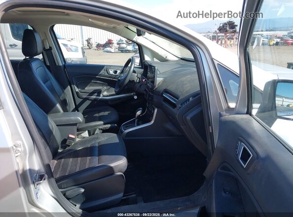 MAJ6S3KL7LC361666 2020 FORD ECOSPORT Silver Вид салону спереду