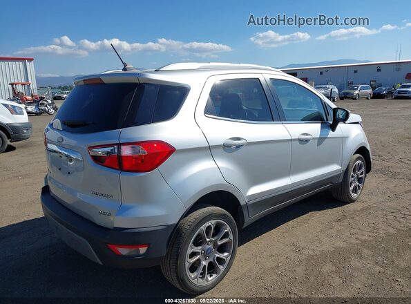 MAJ6S3KL7LC361666 2020 FORD ECOSPORT Silver Задня права чверть