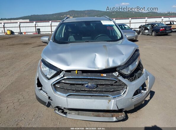MAJ6S3KL7LC361666 2020 FORD ECOSPORT Silver Вид щитка приладів
