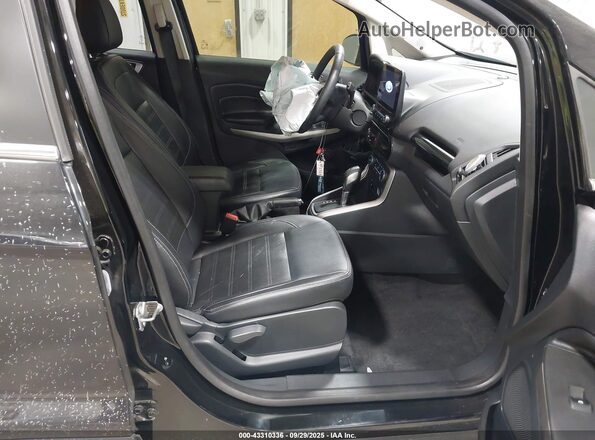 MAJ6S3KL9LC316132 2020 FORD ECOSPORT Черный Вид салона спереди