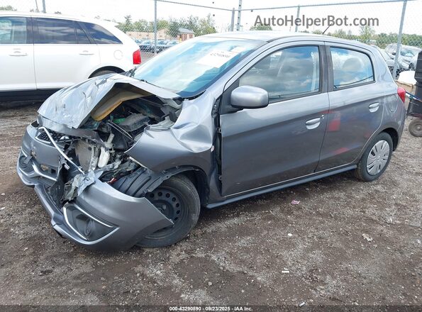 ML32A3HJ2KH013554 2019 MITSUBISHI MIRAGE Gray Front left