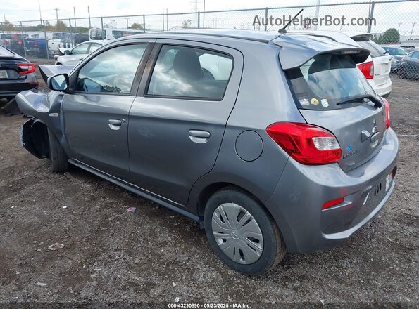 ML32A3HJ2KH013554 2019 MITSUBISHI MIRAGE Gray Rear left