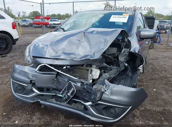 ML32A3HJ2KH013554 2019 MITSUBISHI MIRAGE Gray Front view