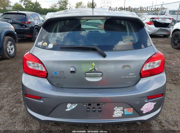 ML32A3HJ2KH013554 2019 MITSUBISHI MIRAGE Gray 