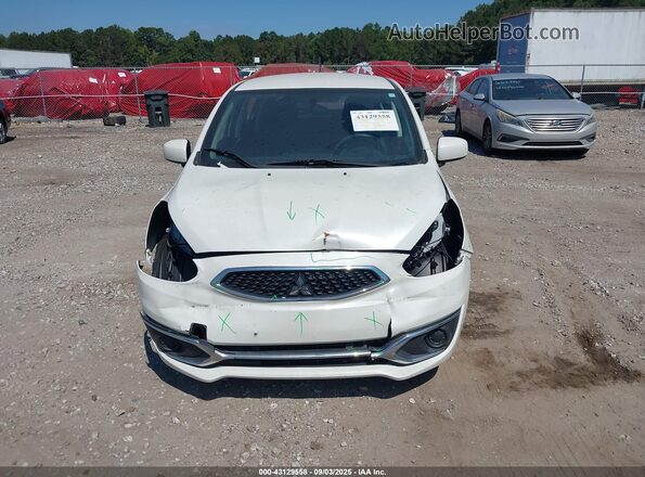 ML32A3HJ7LH005869 2020 MITSUBISHI MIRAGE White Widok wnętrza z tyłu