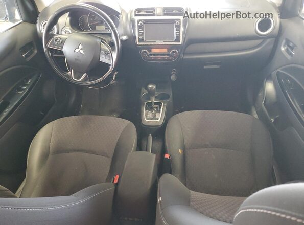 ML32A4HJ1HH014757 2017 MITSUBISHI MIRAGE Black Вид панелі приладів