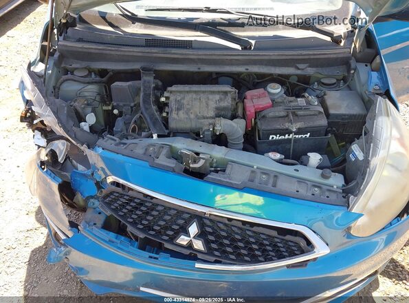 ML32A5HJ5KH002446 2019 MITSUBISHI MIRAGE Blue Vista trasera