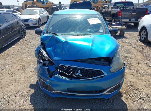 ML32A5HJ5KH002446 2019 MITSUBISHI MIRAGE Blue Vista del cuadro de instrumentos