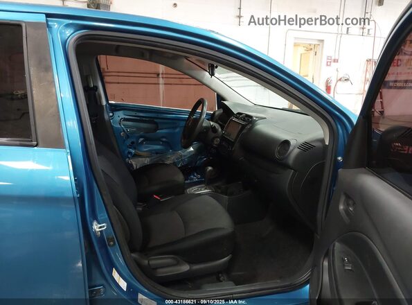 ML32AUHJ0MH007244 2021 MITSUBISHI MIRAGE Blue Front interior view
