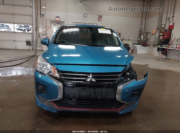 ML32AUHJ0MH007244 2021 MITSUBISHI MIRAGE Blue Rear interior view