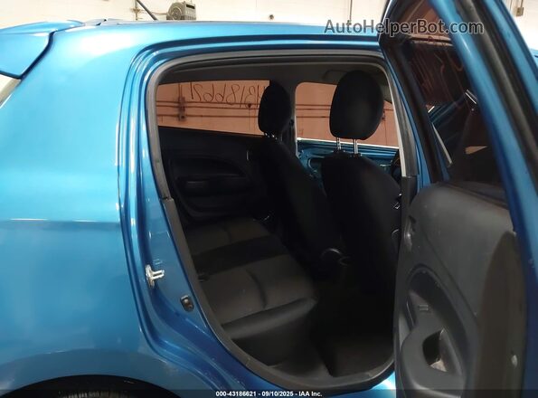 ML32AUHJ0MH007244 2021 MITSUBISHI MIRAGE Blue VIN sticker view