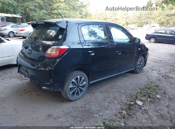 ML32AUHJ0MH012055 2021 MITSUBISHI MIRAGE Black Tył prawy