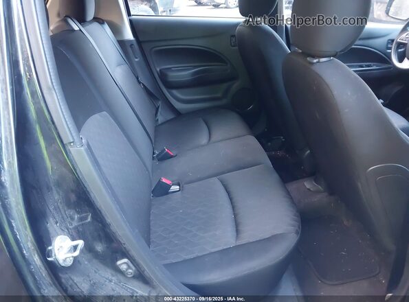 ML32AUHJ0MH012055 2021 MITSUBISHI MIRAGE Black Widok naklejki z numerem VIN