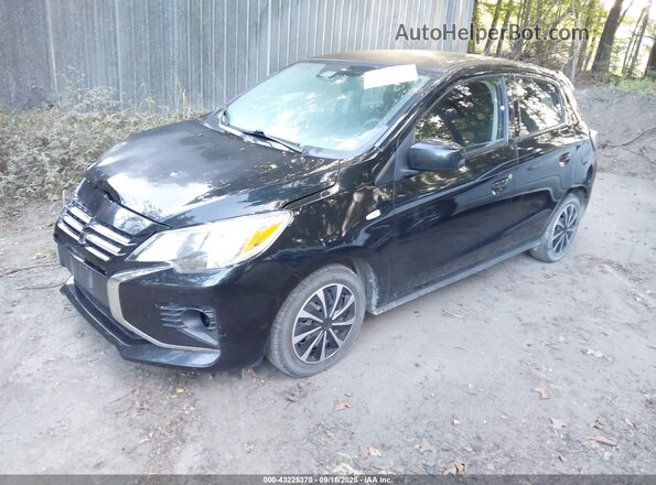 ML32AUHJ0MH012055 2021 MITSUBISHI MIRAGE Black Przód lewy