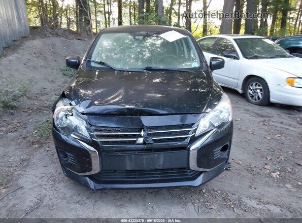 ML32AUHJ0MH012055 2021 MITSUBISHI MIRAGE Black Widok zestawu wskaźników