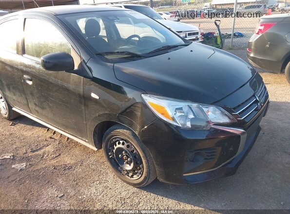 ML32AUHJ1MH002229 2021 MITSUBISHI MIRAGE Черный Вид спереди
