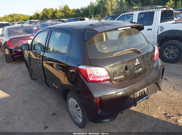 ML32AUHJ1MH002229 2021 MITSUBISHI MIRAGE Черный Задняя левая четверть